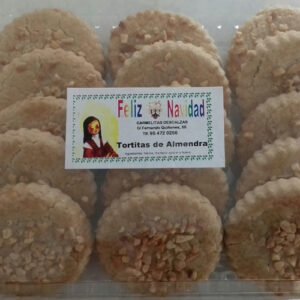 Tortitas de almendra (15 unidades) elaboradas por Carmelitas Descalzas de Dos Hermanas